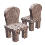 28mm DND Simple Wooden Tavern Chair Fantasy Terrain Miniature for Tabletop Gaming MineeForm FDM 3D Print STL File MineeForm FDM 3D Print STL File