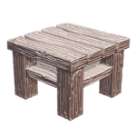 28mm DND Square Wooden Tavern Table Fantasy Terrain Miniature for Tabletop Gaming MineeForm FDM 3D Print STL File MineeForm FDM 3D Print STL File