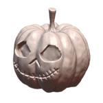 28mm Fantasy Mini Miniature Jack Skellington Pumpkin for DND Tabletop Wargame Terrain MineeForm FDM 3D Print STL File MineeForm FDM 3D Print STL File