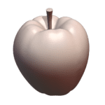 28mm Fantasy Miniature Apple Prop DND Tavern Food Terrain MineeForm FDM 3D Print STL File MineeForm FDM 3D Print STL File