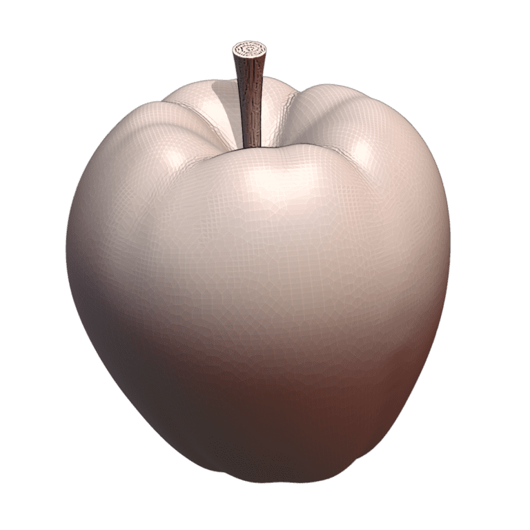 28mm Fantasy Miniature Apple Prop DND Tavern Food Terrain MineeForm FDM 3D Print STL File MineeForm FDM 3D Print STL File