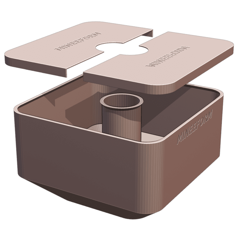 Olla Watering System for 5-Gallon Planters MineeForm FDM 3D Print STL File MineeForm FDM 3D Print STL File