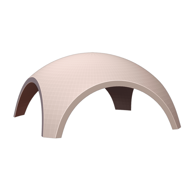 Retro Futurism Arch Dome Pet Hide for Small Animals MineeForm FDM 3D Print STL File MineeForm FDM 3D Print STL File