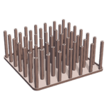 Upright Stem Drying Rack with Tubes for Flowers, Herbs, and Plants MineeForm FDM 3D Print STL File