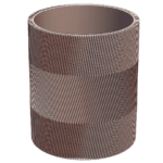 Zig Zag Fluted Planter for Indoor Plants MineeForm FDM 3D Print STL File