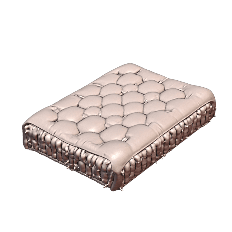 28mm DND Adventurer's Straw Bed Rest Pad in Tavern