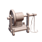 28mm DND Artisan's Spinning Wheel for Textile Production in RPG