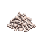 28mm DND Creepy Bone Mound for Dark Adventures