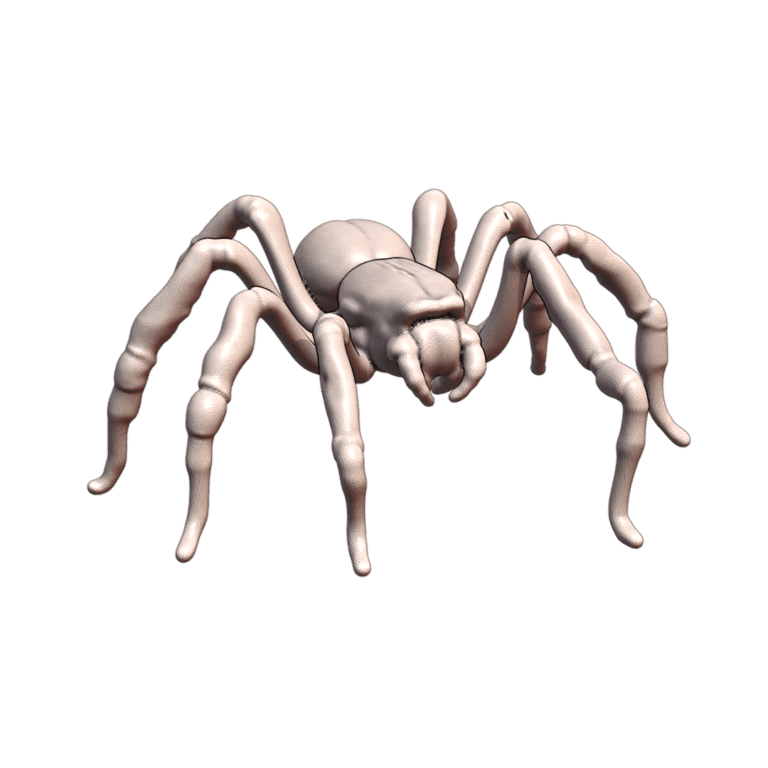 28mm DND Creepy Crawly Arachnid Spider Figure for Dungeon Crawls MineeForm FDM 3D Print STL File