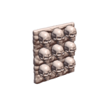 28mm DND Creepy Skull Tile for Dark Dungeon Adventures