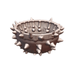 28mm DND Cursed Cauldron with Sharp Spikes for RPG