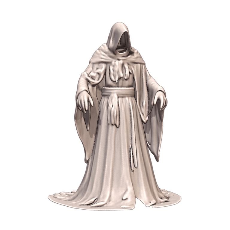 28mm DND Dark Phantom Wraith Spellbinder Fantasy Miniature MineeForm FDM 3D Print STL File