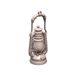 28mm DND Detailed Medieval Oil Lamp for Tavern Settings