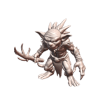 28mm DND Enigmatic Forest Goblin Shaman Fantasy Miniature MineeForm FDM 3D Print STL File