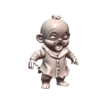 28mm DND Fantasy Giant Mutant Baby Toddler Monster MineeForm FDM 3D Print STL File