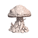 28mm DND Magical Whimsical Mushroom Terrain Piece MineeForm FDM 3D Print STL File