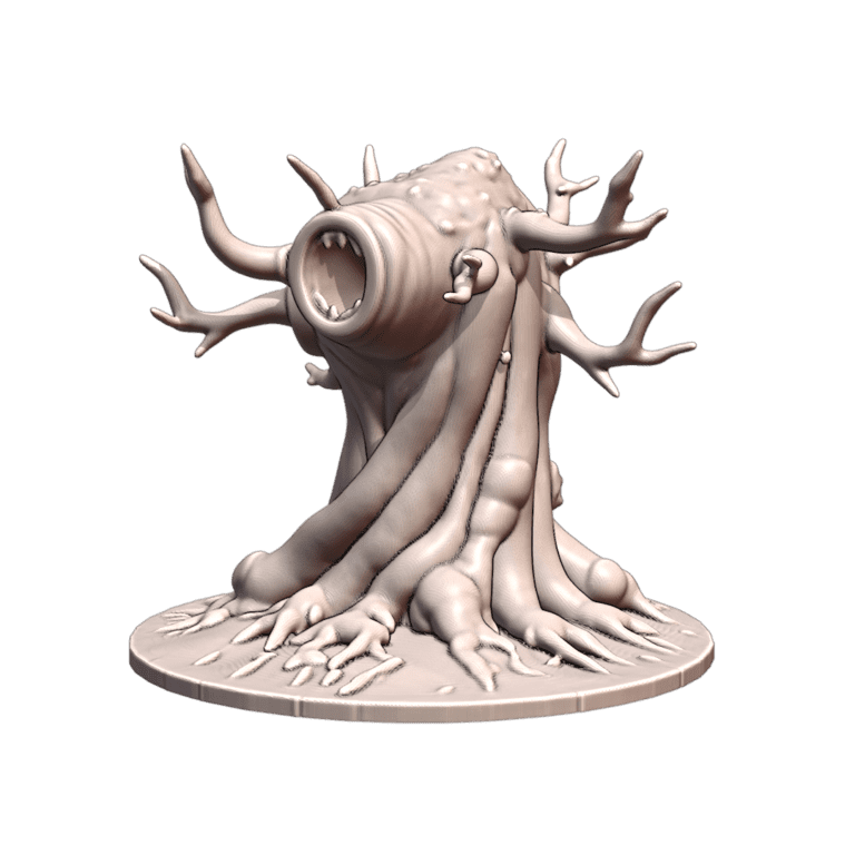 28mm DND Malevolent Wood Elemental Horror Fantasy Miniature MineeForm FDM 3D Print STL File