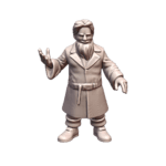 28mm DND Wily Warmhearted Boisterous Merchant Fantasy Miniature MineeForm FDM 3D Print STL File