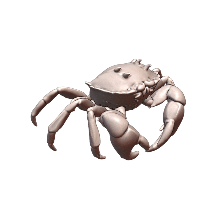 28mm Sci-Fi Alien Crab Creature for Interstellar Expeditions MineeForm FDM 3D Print STL File