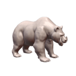 28mm Sci-Fi Beastly War Bear Miniature for DND Expeditions MineeForm FDM 3D Print STL File