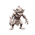 28mm Sci-Fi Cunning Goblin Thief for Interstellar Conflicts MineeForm FDM 3D Print STL File