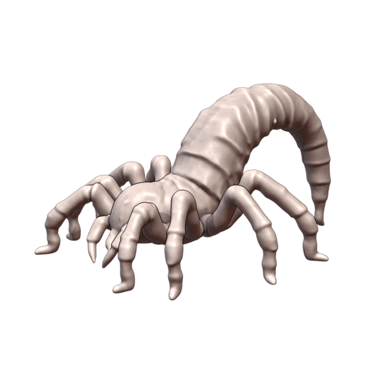 28mm Sci-Fi Insectoid Horror Miniature for Sci-Fi Adventures MineeForm FDM 3D Print STL File