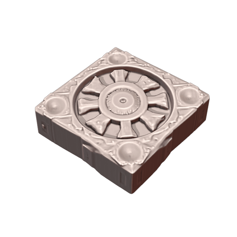 28mm Sci-Fi Relic Stone for RPG Environments MineeForm FDM 3D Print STL File