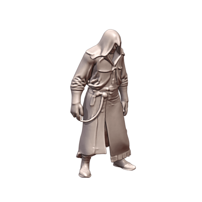 28mm Sci-Fi Secretive Stealth Operative Miniature