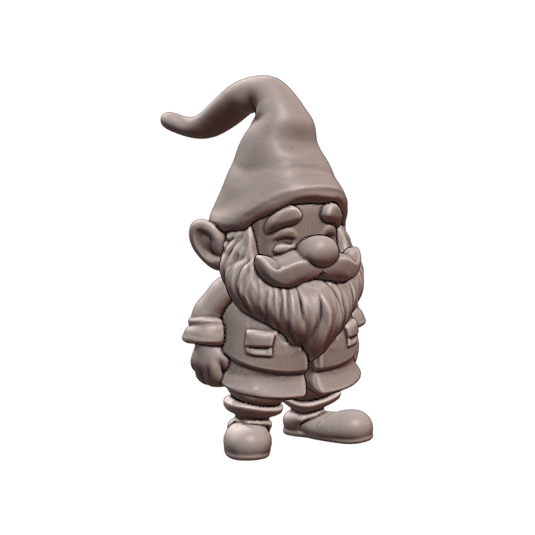 Fairy Garden Whimsical Gnome Statue with Tall Hat