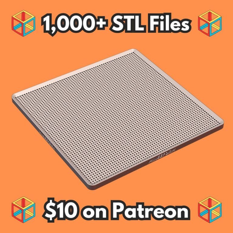 10 Inch Mesh Cover for Reptile Terrarium or Fish Tank MineeForm FDM 3D Print STL File