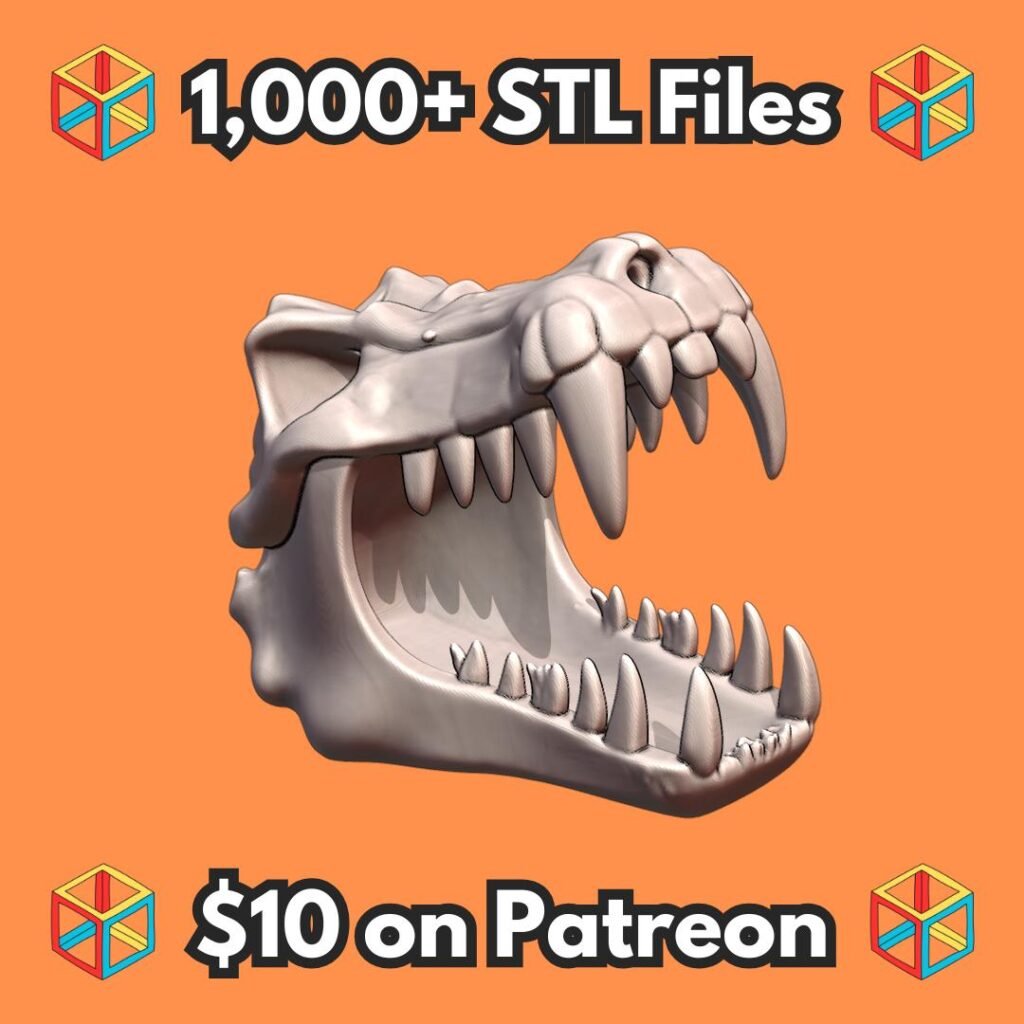 28mm DND Dragon Skull Terrain Piece for Epic Battlefields MineeForm FDM 3D Print STL File