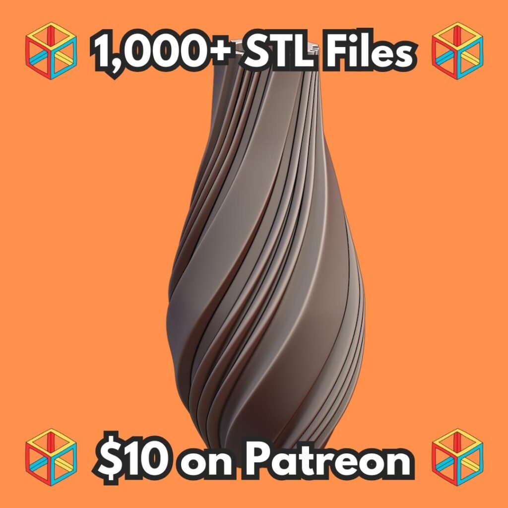 Elegant Twisted Planter for Modern Indoor Decor MineeForm FDM 3D Print STL File