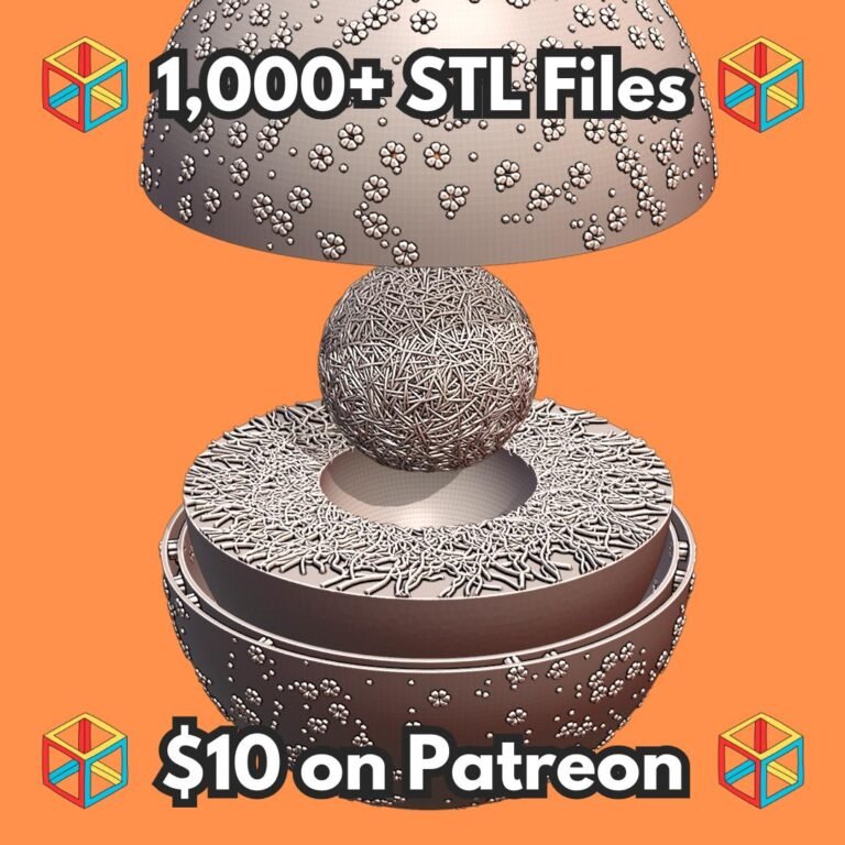 Highly Detailed Nucleus Educational Model MineeForm FDM 3D Print STL File
