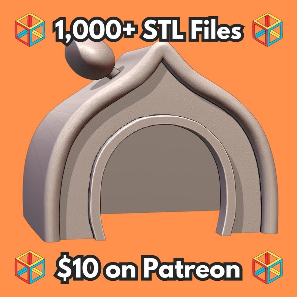Leaf Topped Fairy Tale Pet Hide for Small Animals MineeForm FDM 3D Print STL File