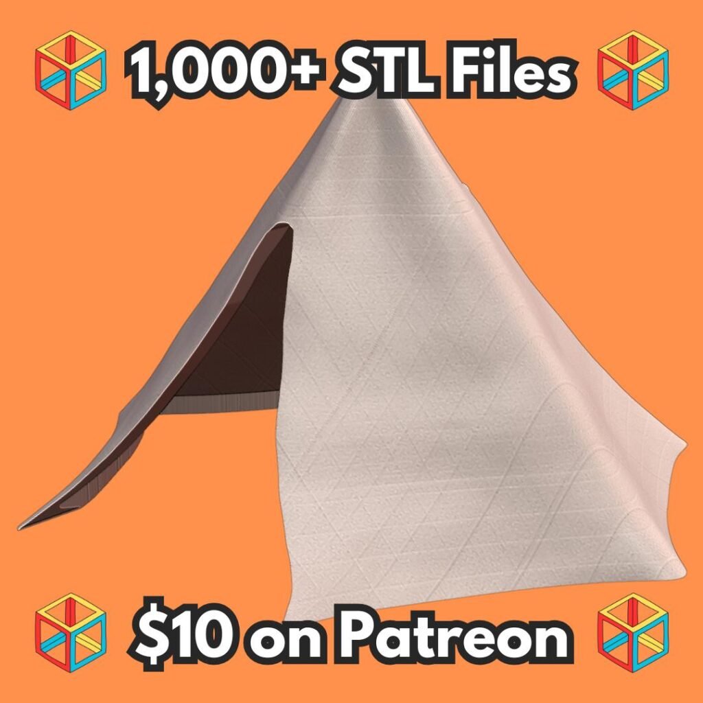 Modern Minimalist Tent Shaped Pet Hide for Small Animals MineeForm FDM 3D Print STL File