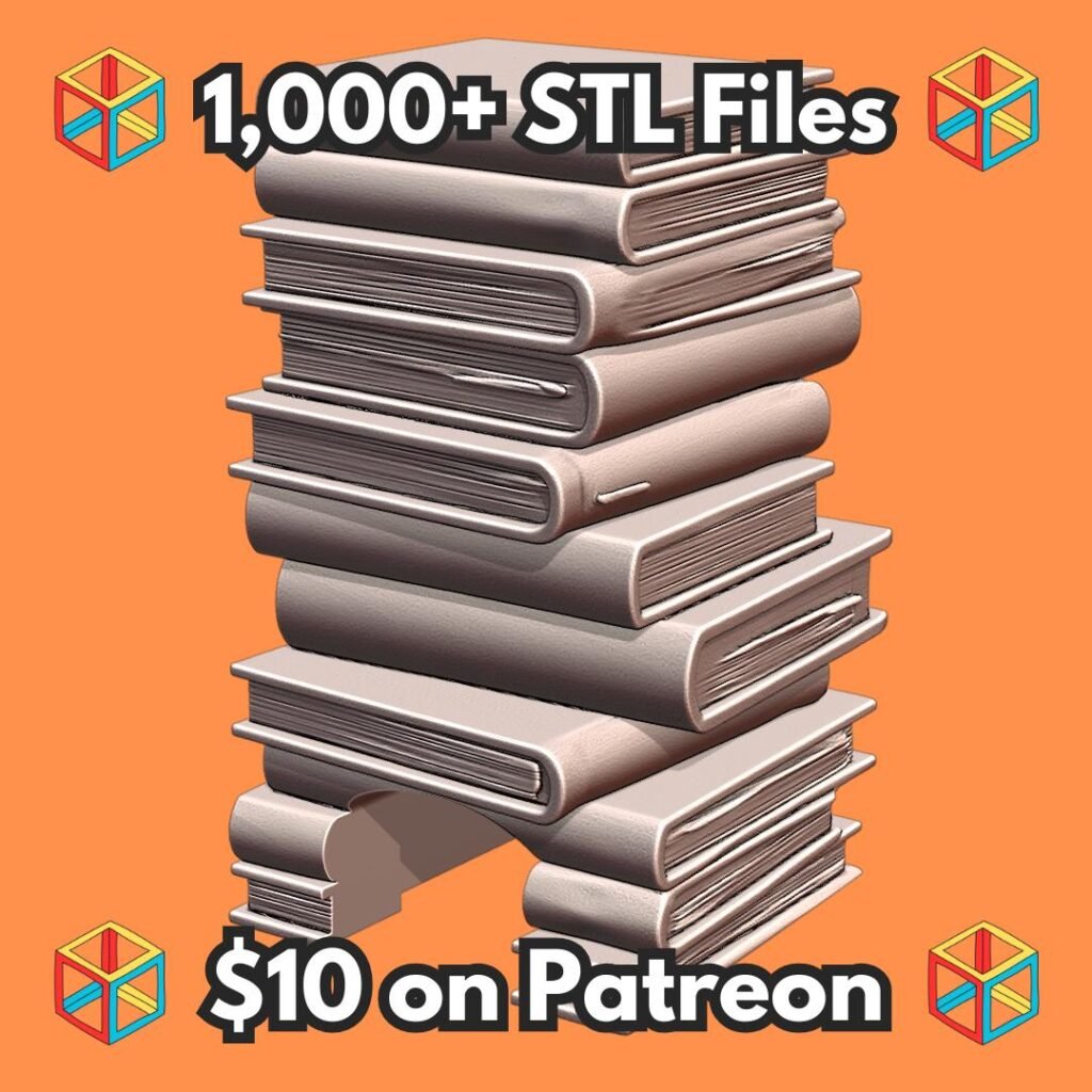 Stacked Bookshelf Themed Pet Hide for Small Animals MineeForm FDM 3D Print STL File