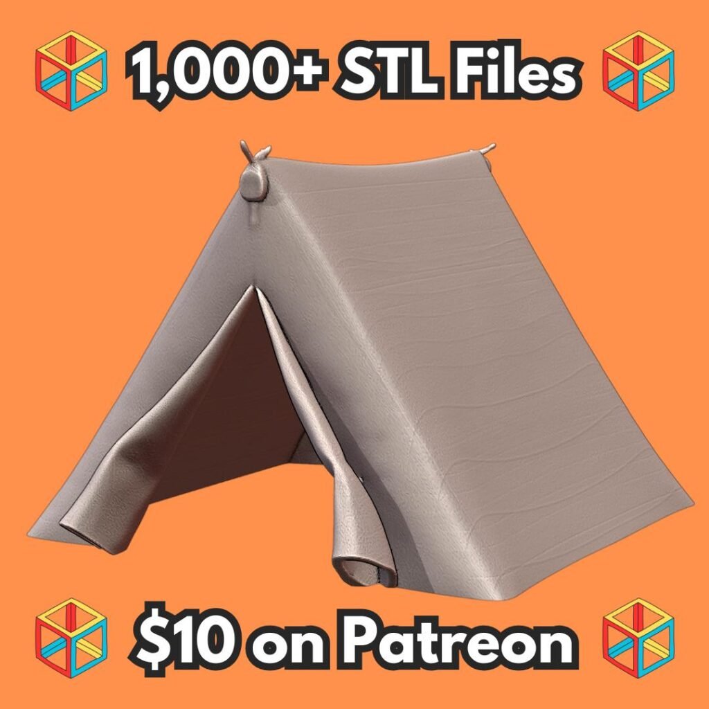 Tent Shaped Pet Hide for Small Animals and Reptiles MineeForm FDM 3D Print STL File