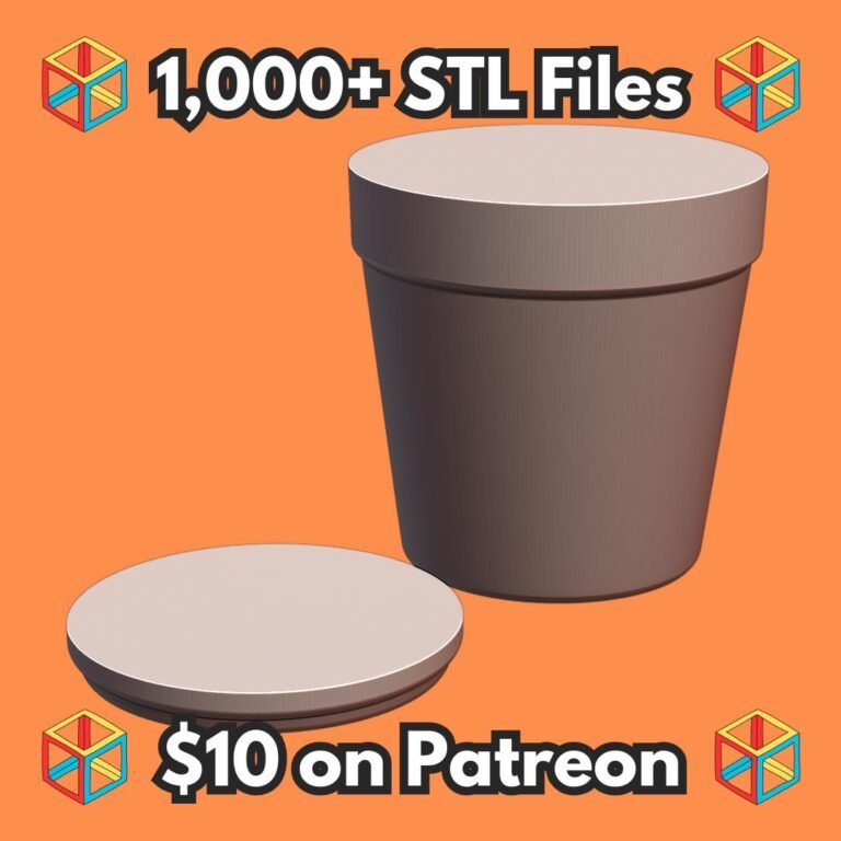 Basic Simple Terra Cotta Style Planter with Catch Tray Vase Mode MineeForm FDM 3D Print STL File