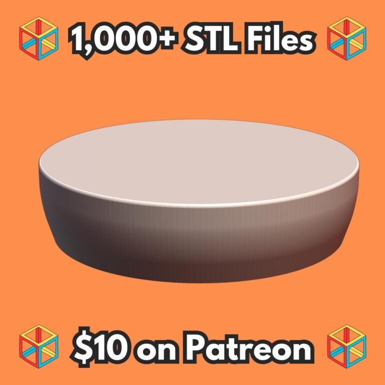 Minimalist Circular Bonsai Pot with Central Drain Vase Mode MineeForm FDM 3D Print STL File