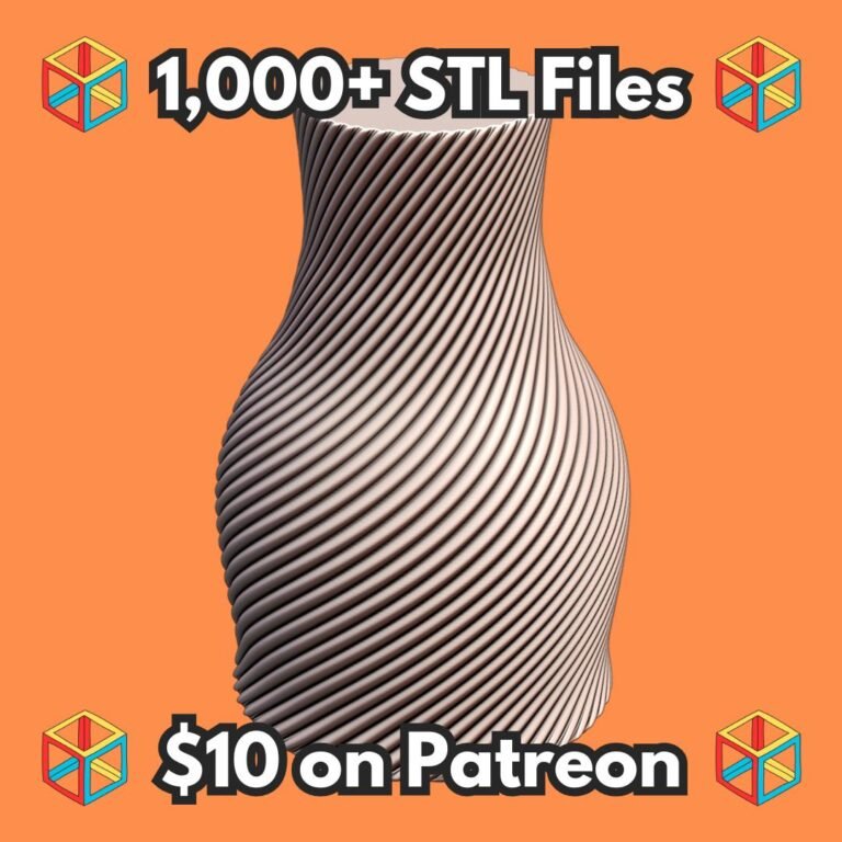 Modern Spiral Planter with Elegant Curved Design Vase Mode MineeForm FDM 3D Print STL File