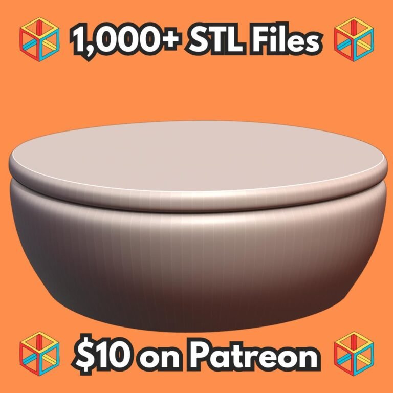 Round Beveled Bonsai Planter for Indoor Gardening Vase Mode MineeForm FDM 3D Print STL File